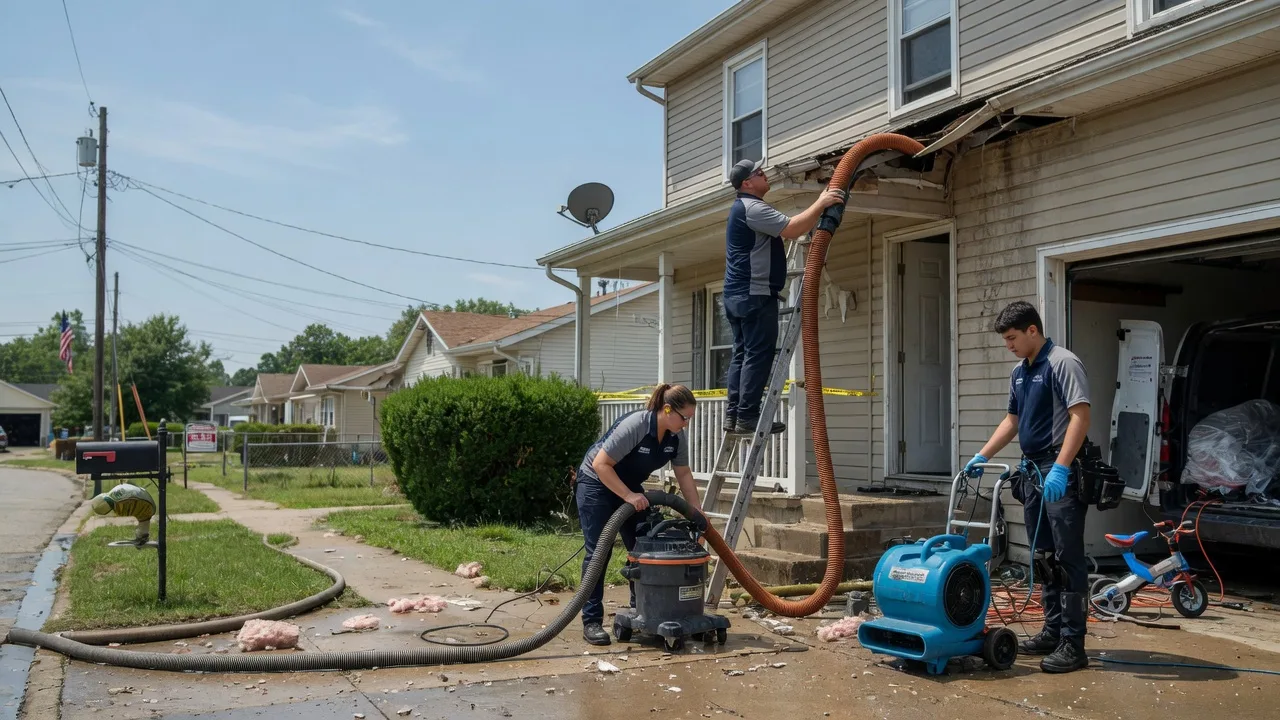 Water Damage Restoration in Grabill, IN near me